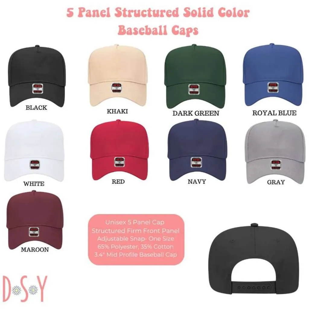 Easily Distracted By Dogs 5 Panel Baseball Hat