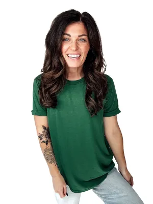 Easy Mode Basic Cuffed Tee - PREORDER