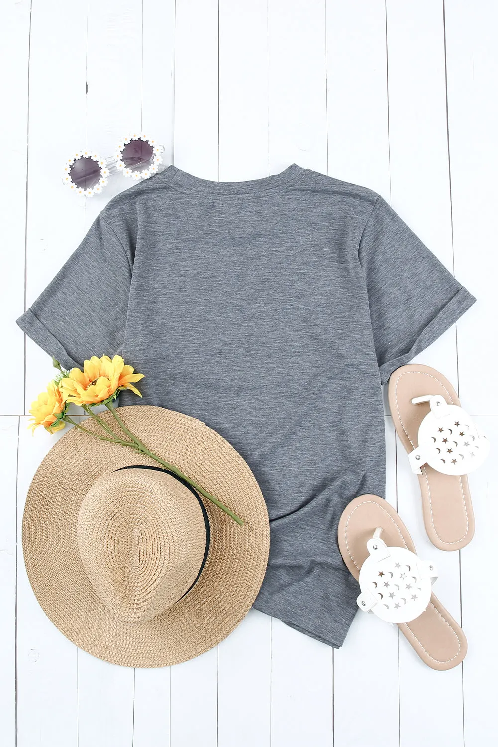 Easy Mode Basic Cuffed Tee - PREORDER