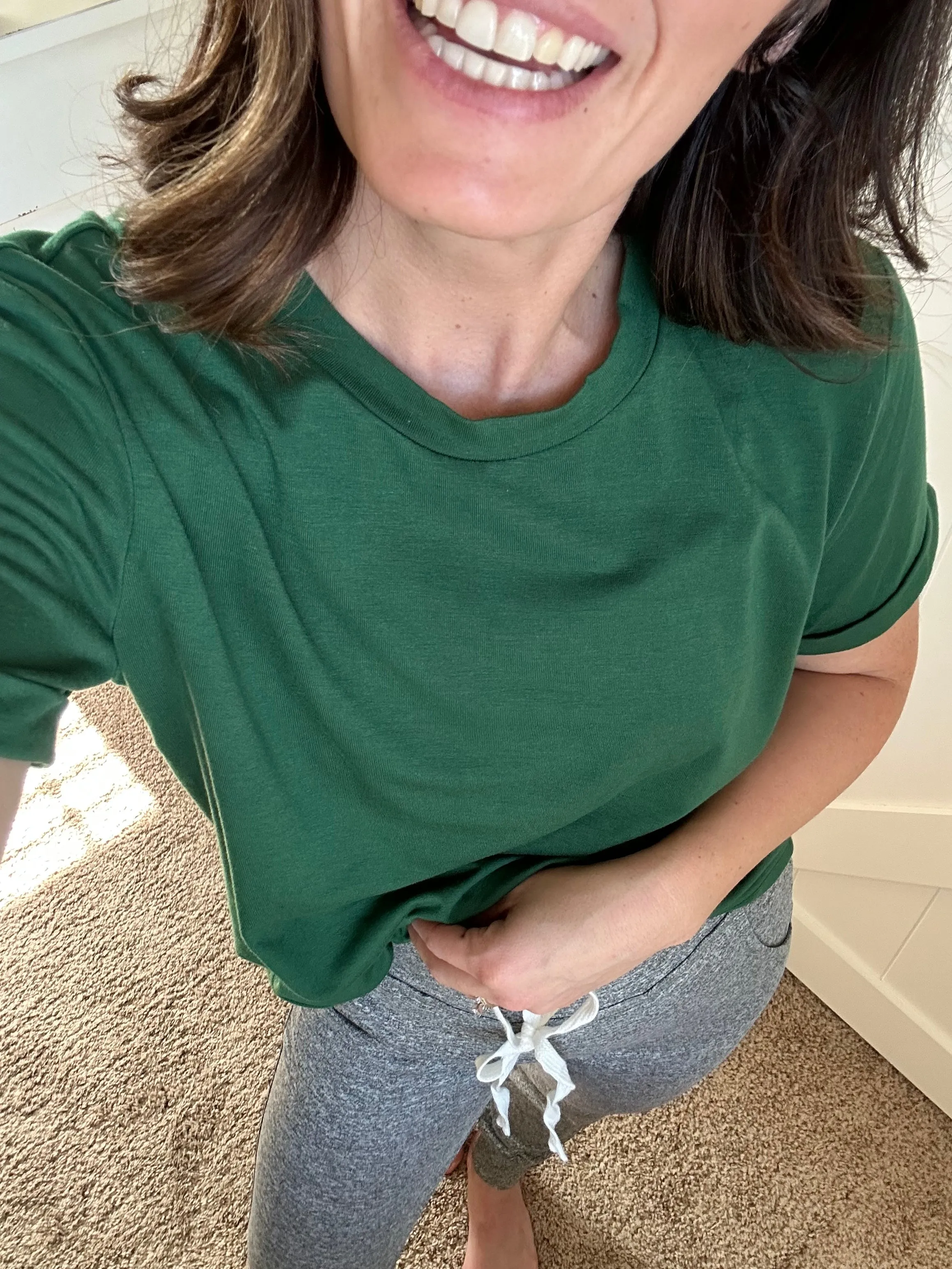 Easy Mode Basic Cuffed Tee - PREORDER