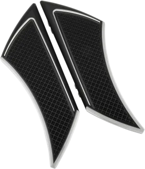 Eddie Trotta Designs TC-563B Stealth Driver Floorboards - Diamond Black