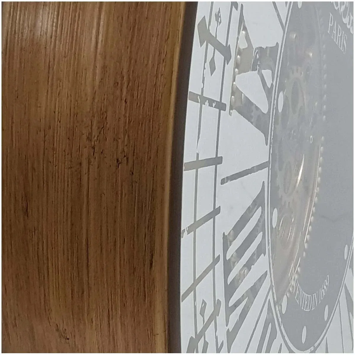 Edit House & Home-Home Artisan Denisof Metal Wall Clock