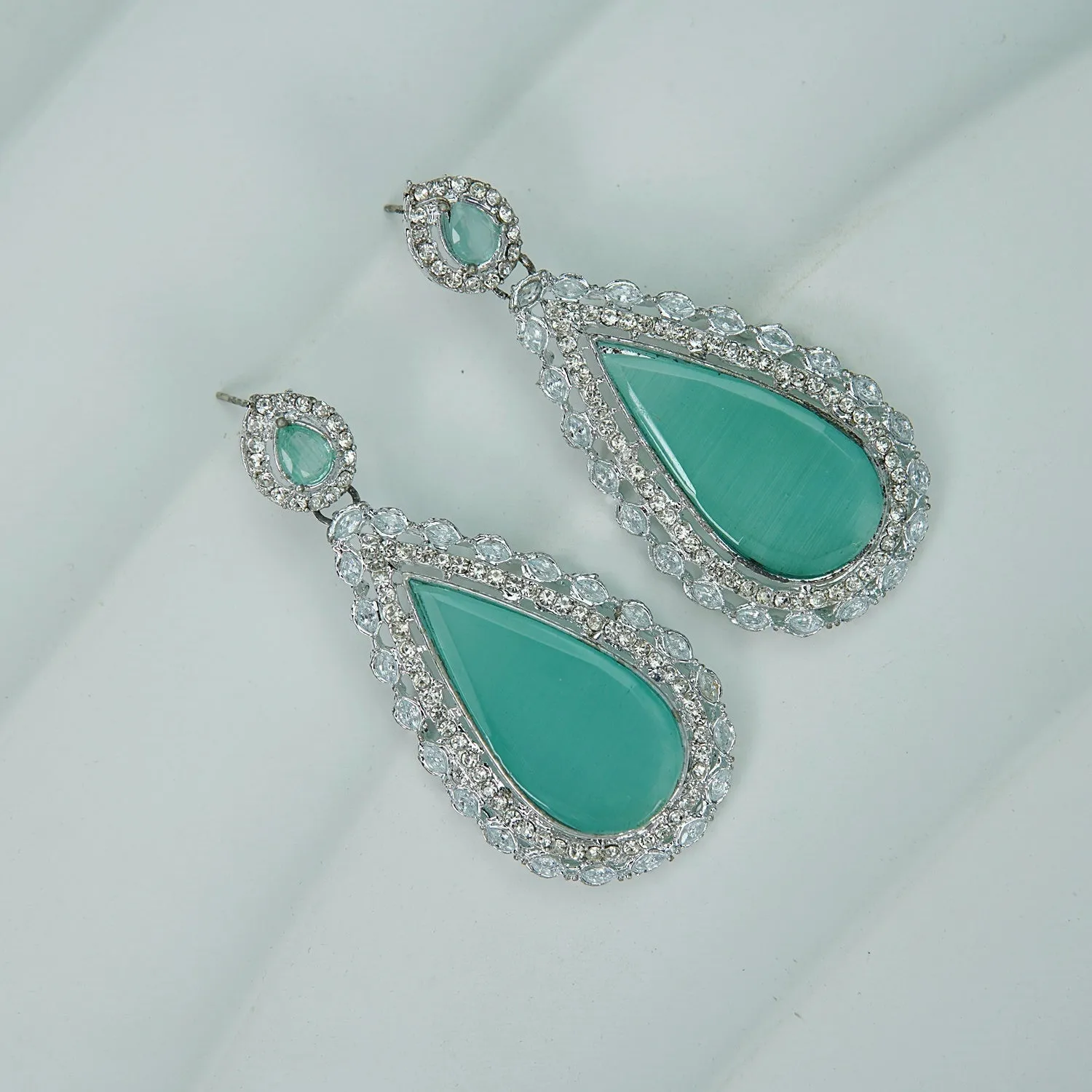 Egyptian Long Almond Earrings