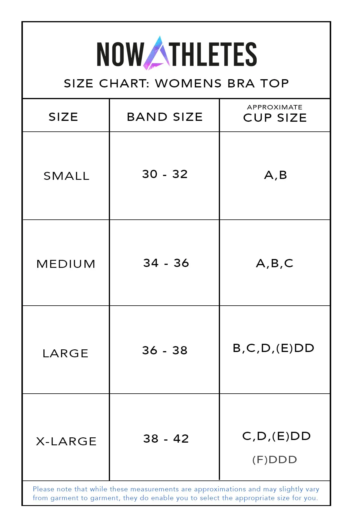 Essential Fit Sports Bra - Black