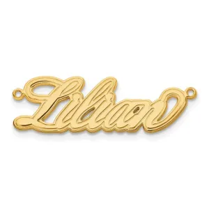 Etched Nameplate