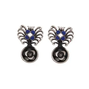 Exquisite Design: Sangeeta Boochra Handcrafted Silver Earrings