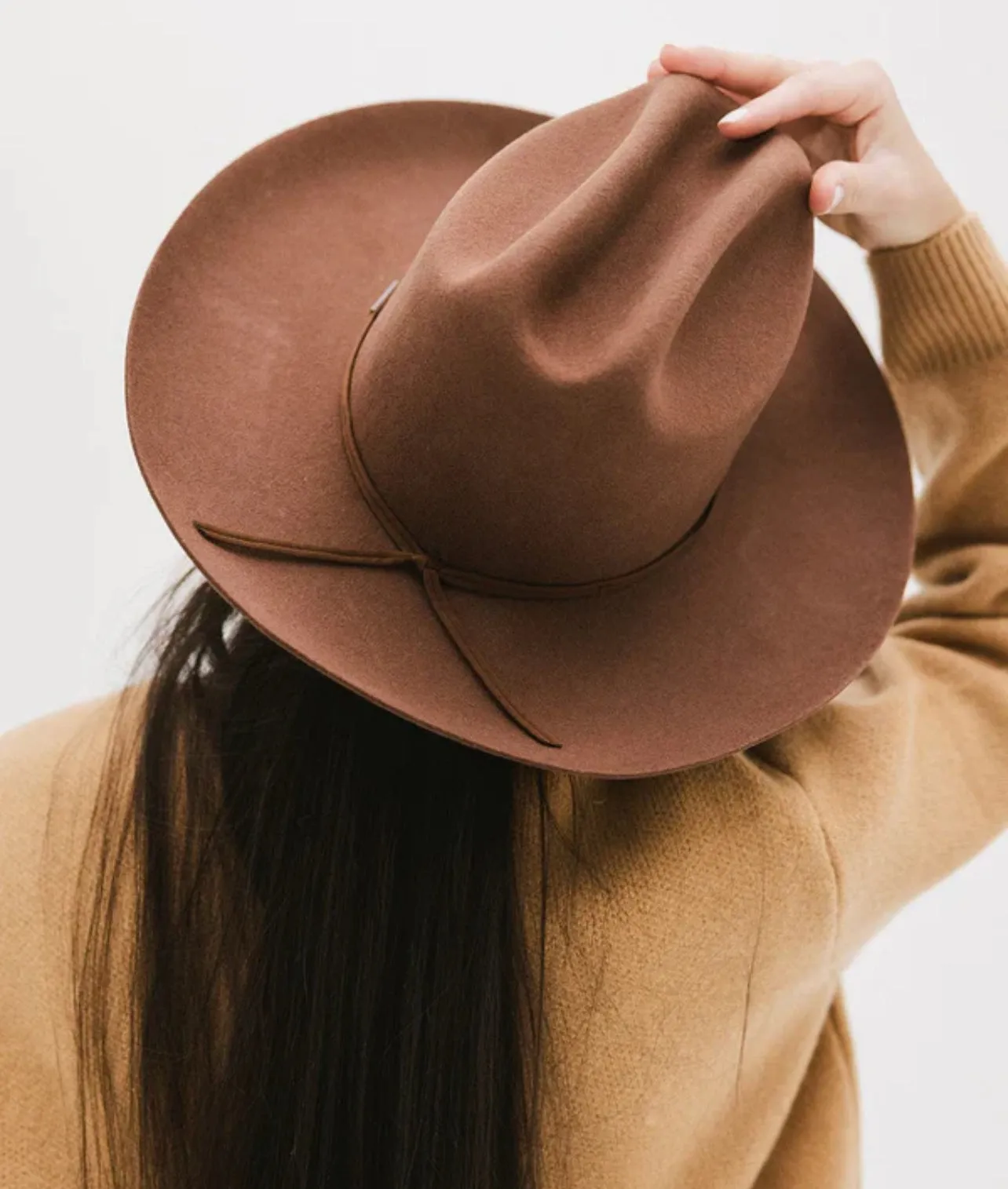 Ezra Western Hat - Dark Oak