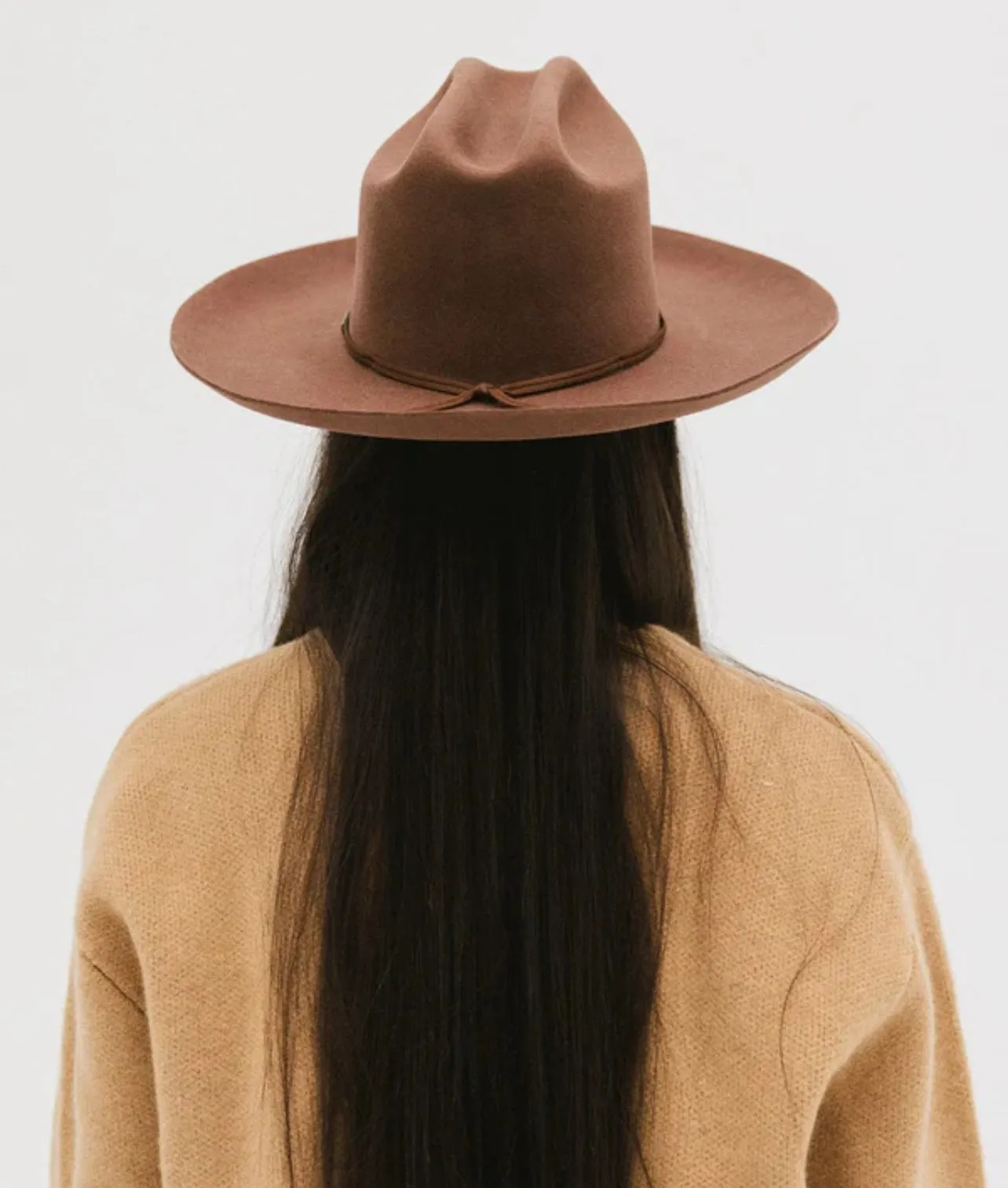 Ezra Western Hat - Dark Oak
