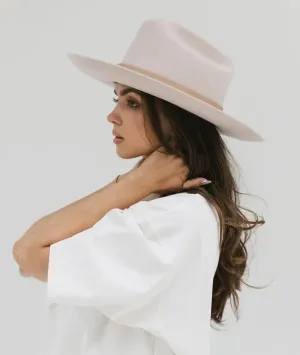 Ezra Western Hat - Ivory