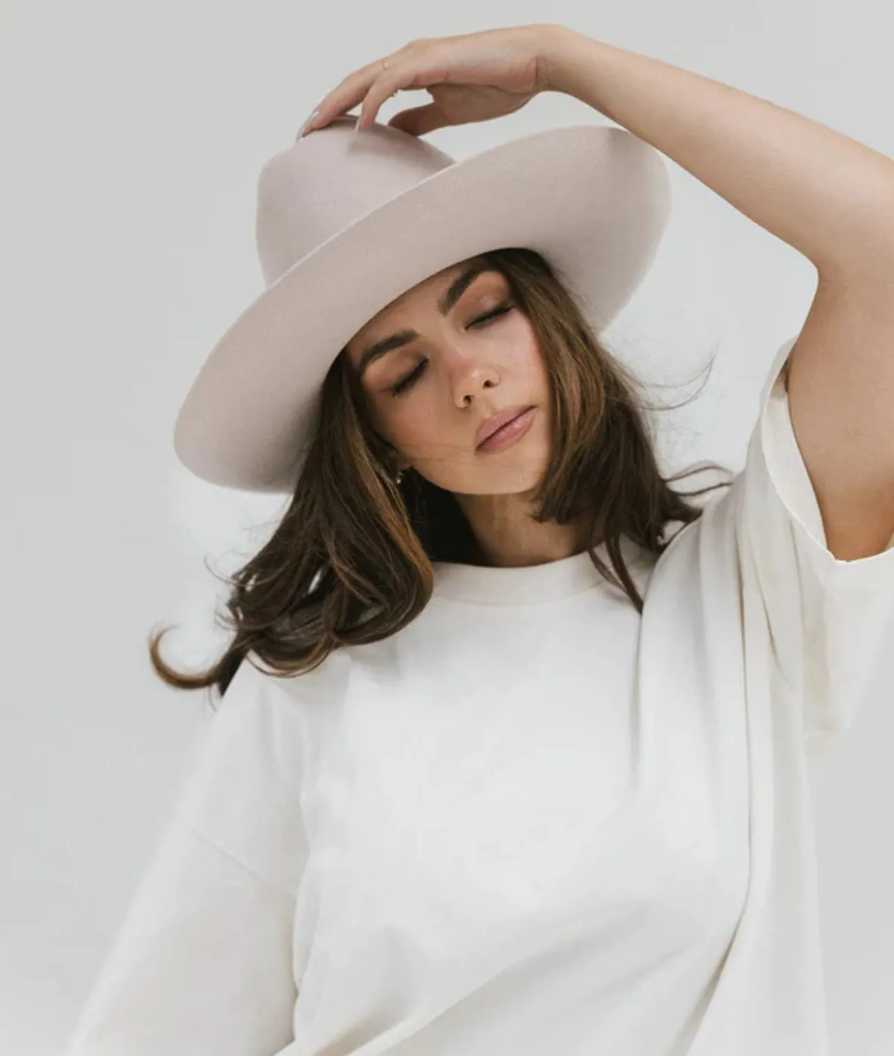 Ezra Western Hat - Ivory