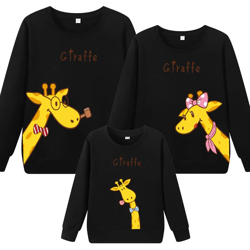 Family Matching Giraffe Sweater