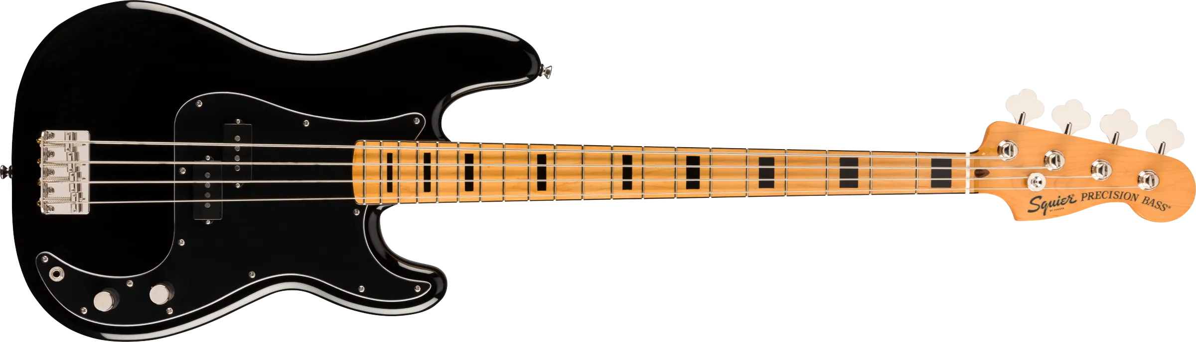 Fender Squier Classic Vibe '70s Precision Bass®, Maple Fingerboard, Black