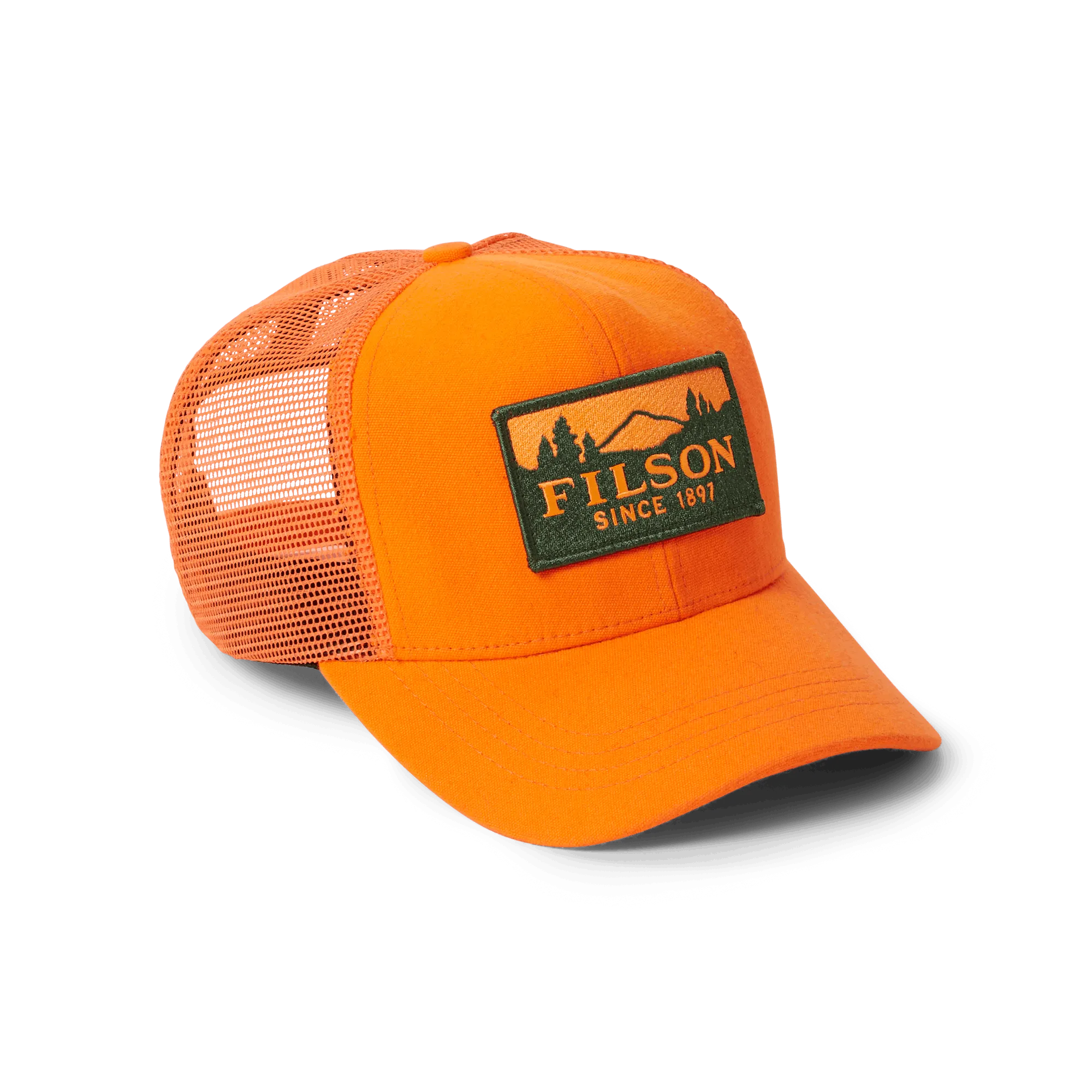FILSON LOGGER MESH CAP = BLAZE ORANGE