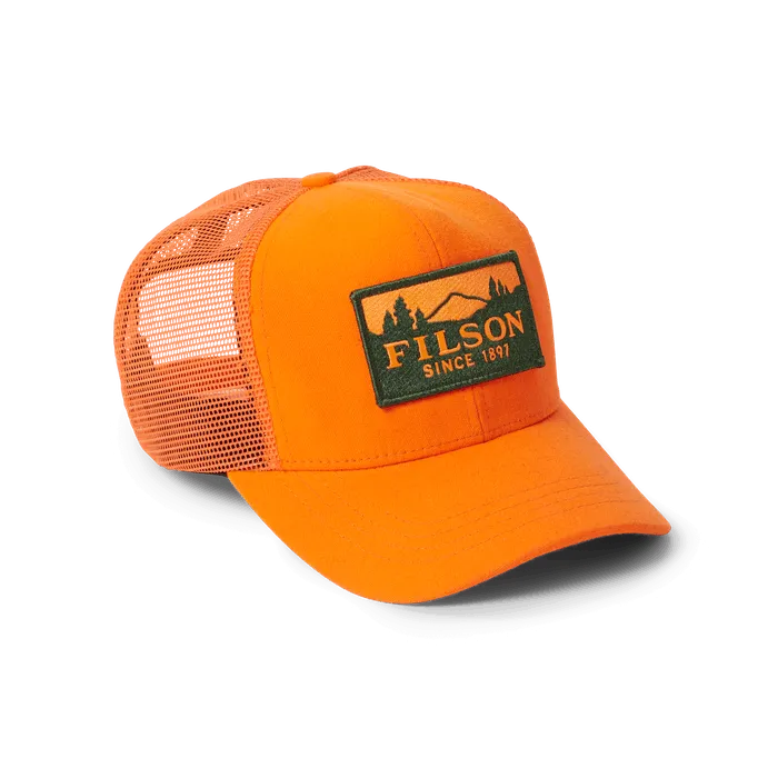 FILSON LOGGER MESH CAP = BLAZE ORANGE