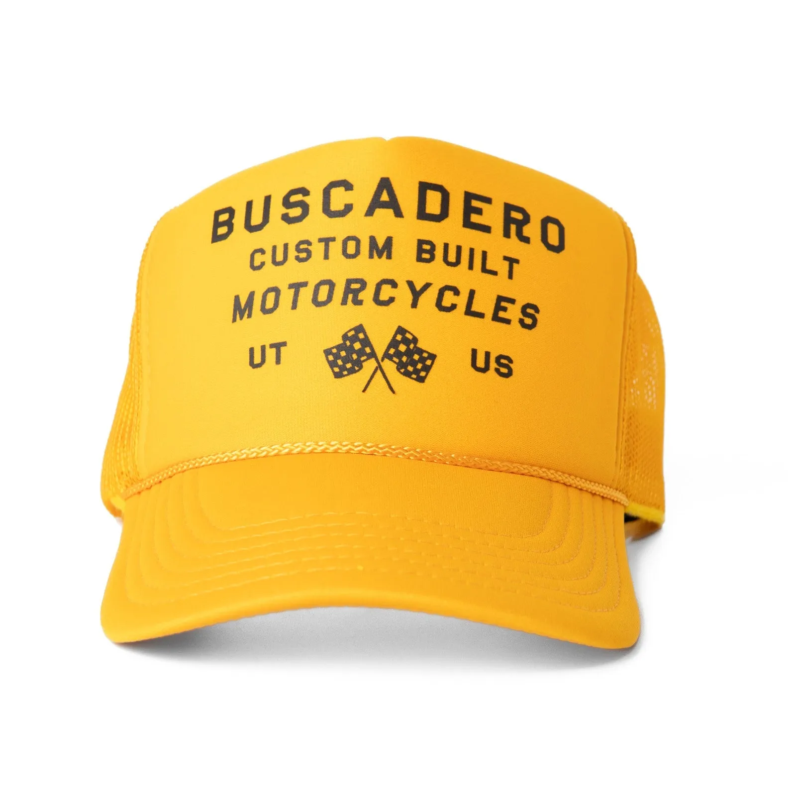‘Flags’ Foam Trucker Hat - Gold