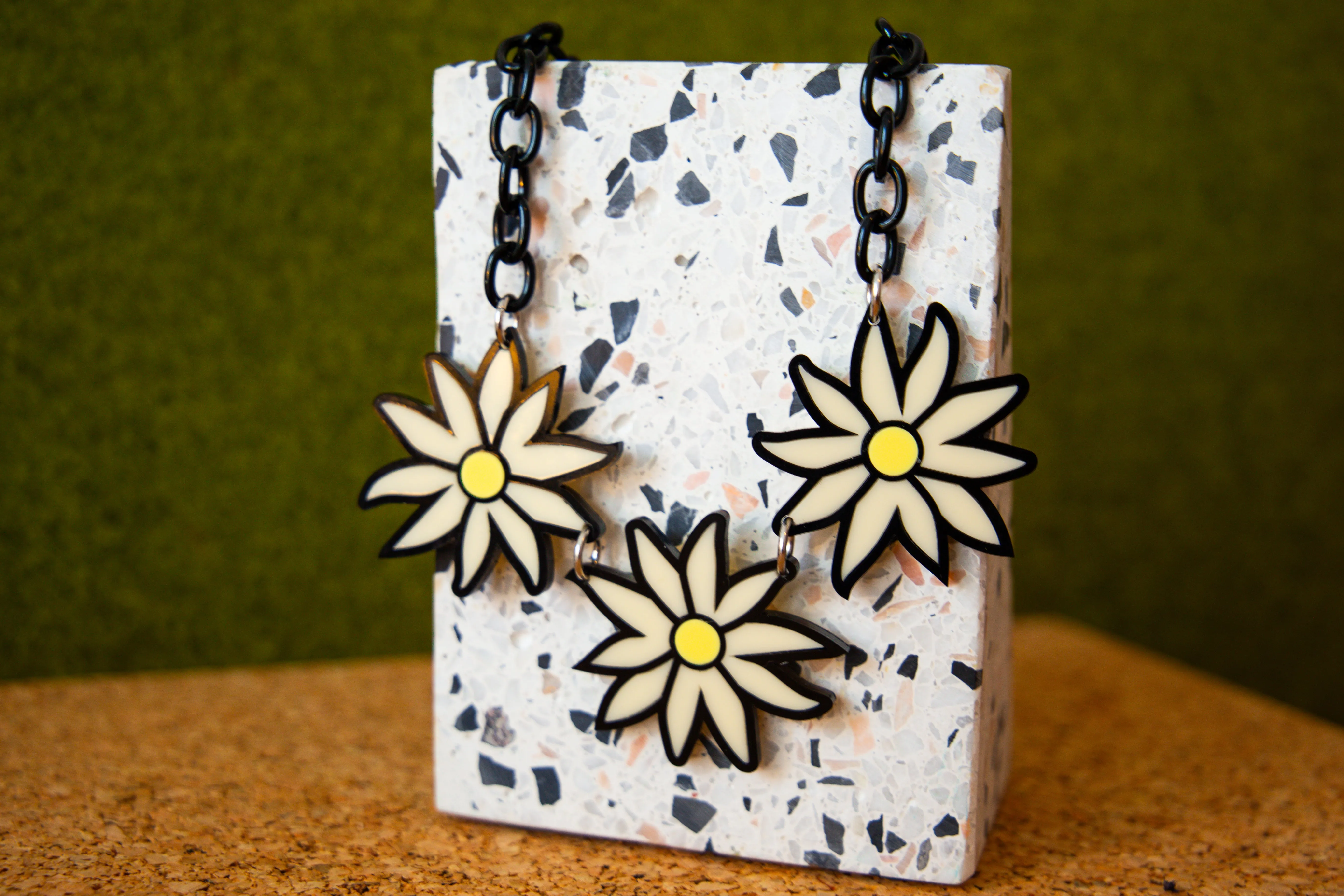 Flannel Flower Statement Necklace x Doodad   Fandango