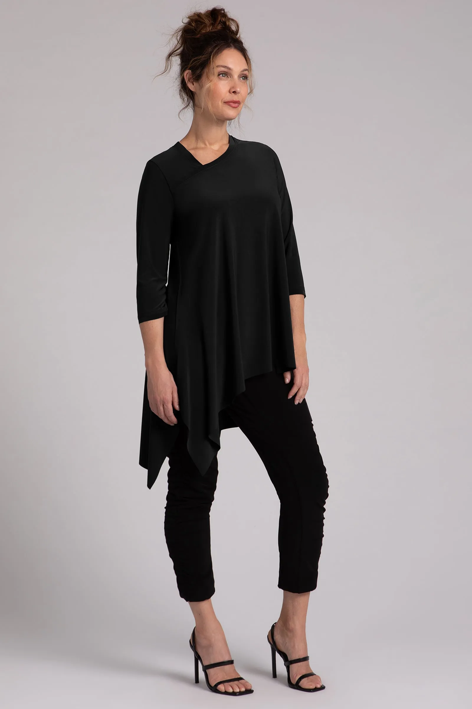 Flounce Boomerang Tunic