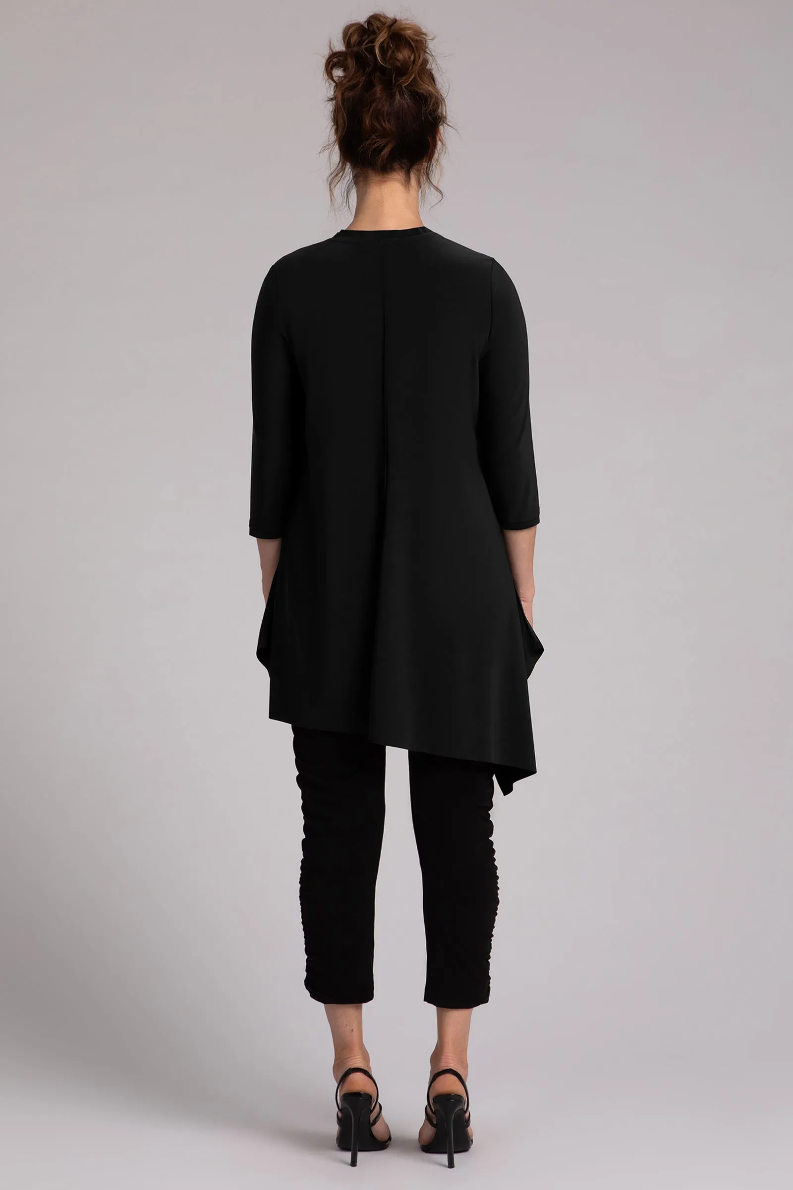 Flounce Boomerang Tunic