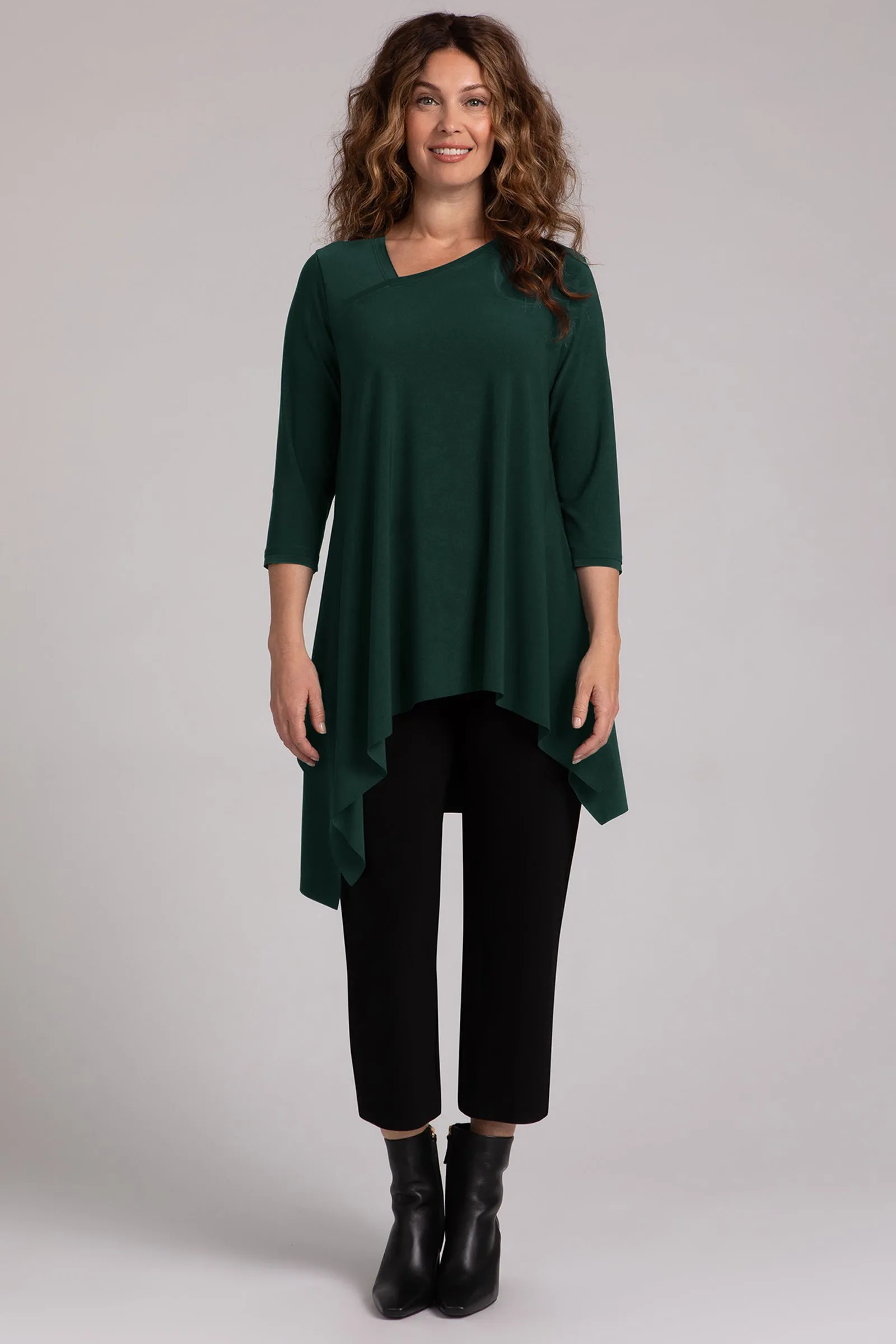 Flounce Boomerang Tunic
