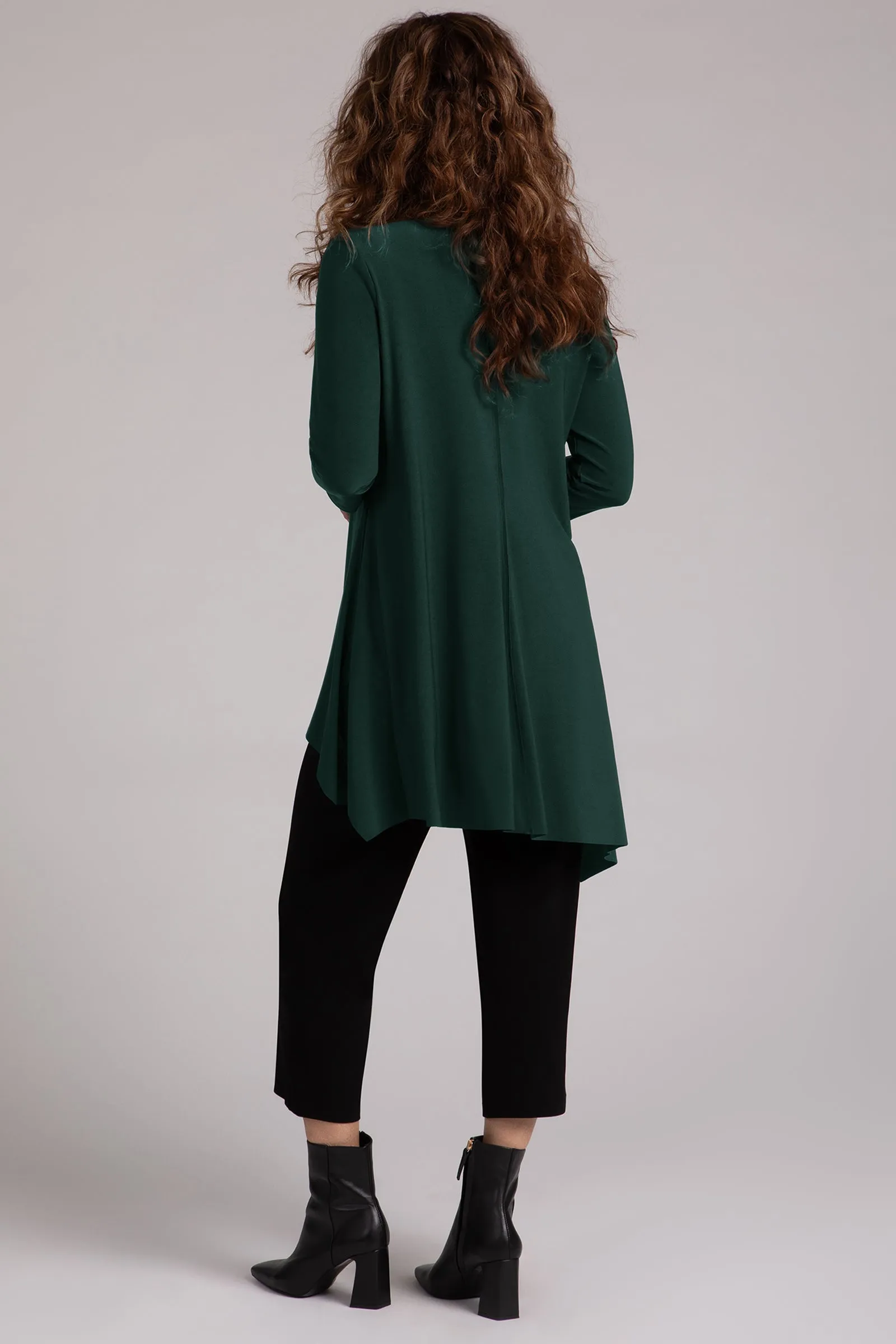 Flounce Boomerang Tunic