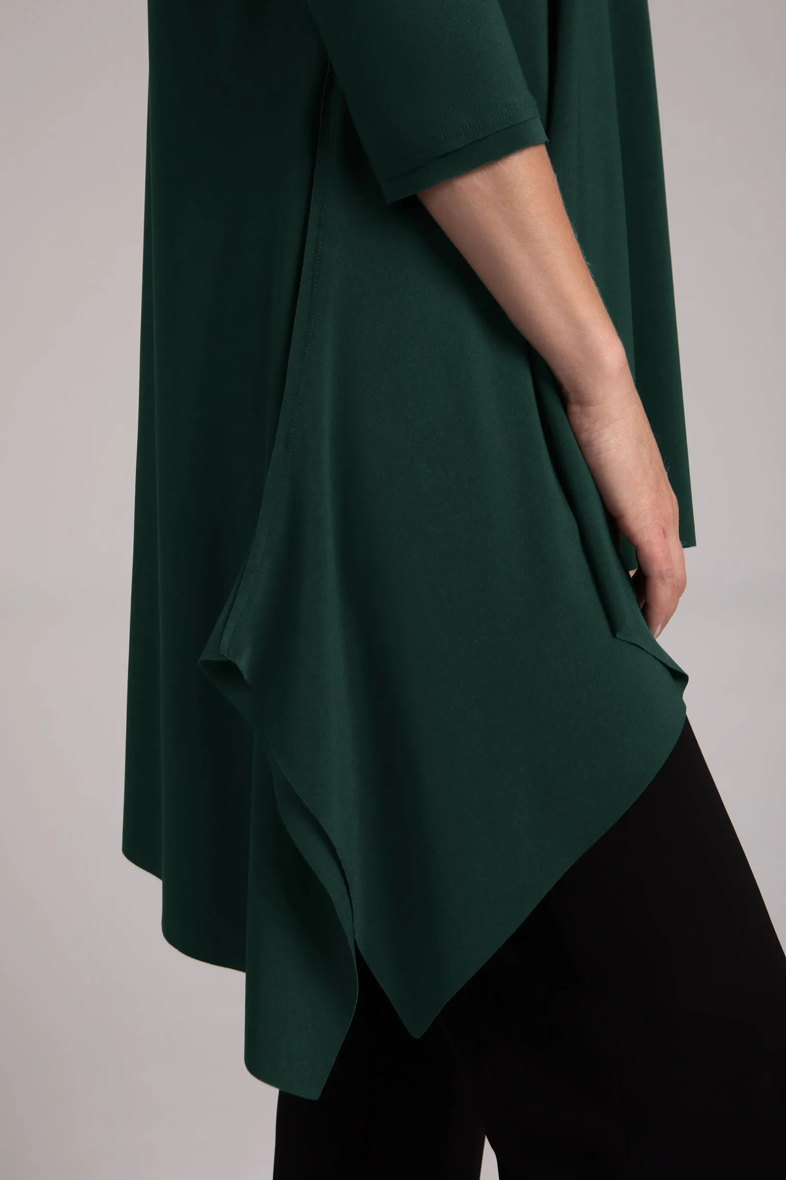 Flounce Boomerang Tunic