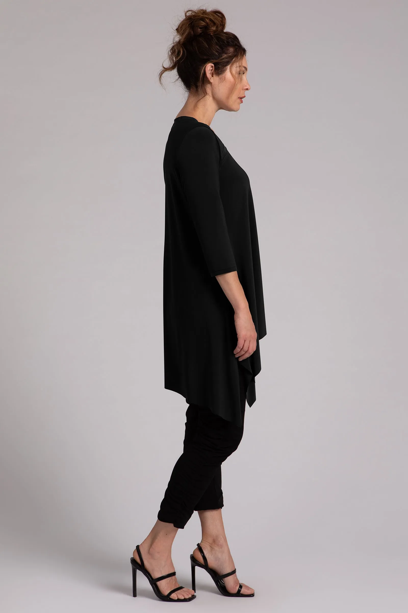 Flounce Boomerang Tunic