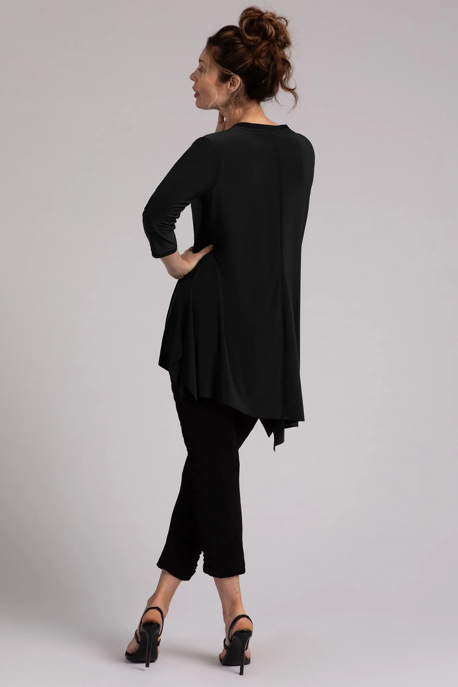 Flounce Boomerang Tunic