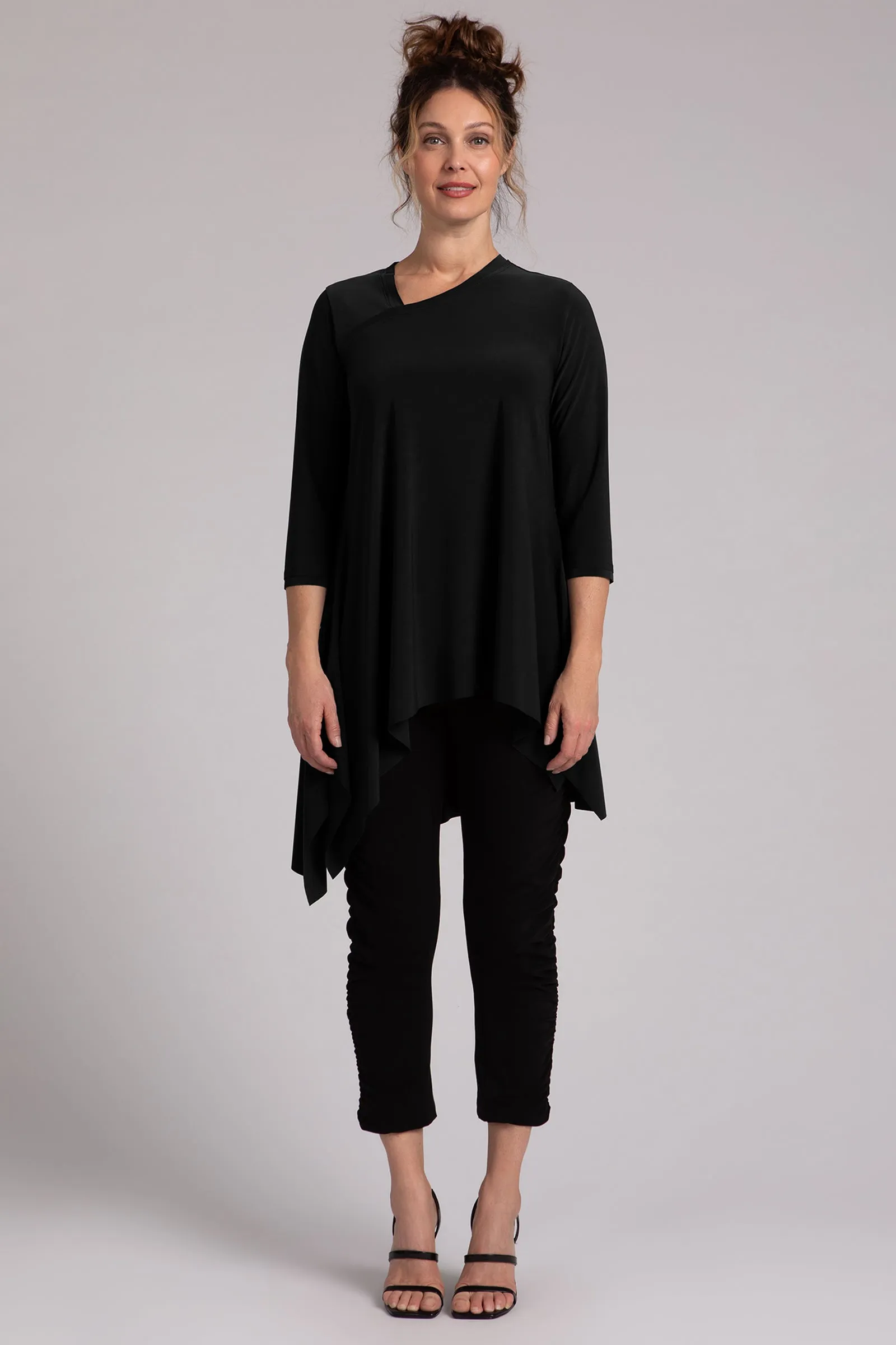 Flounce Boomerang Tunic