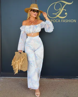 Fly to Cancun Pant  Set