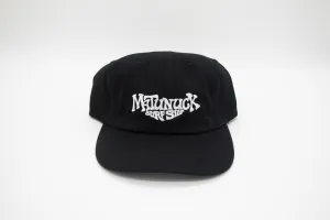 Font Logo Dad Hat - Black
