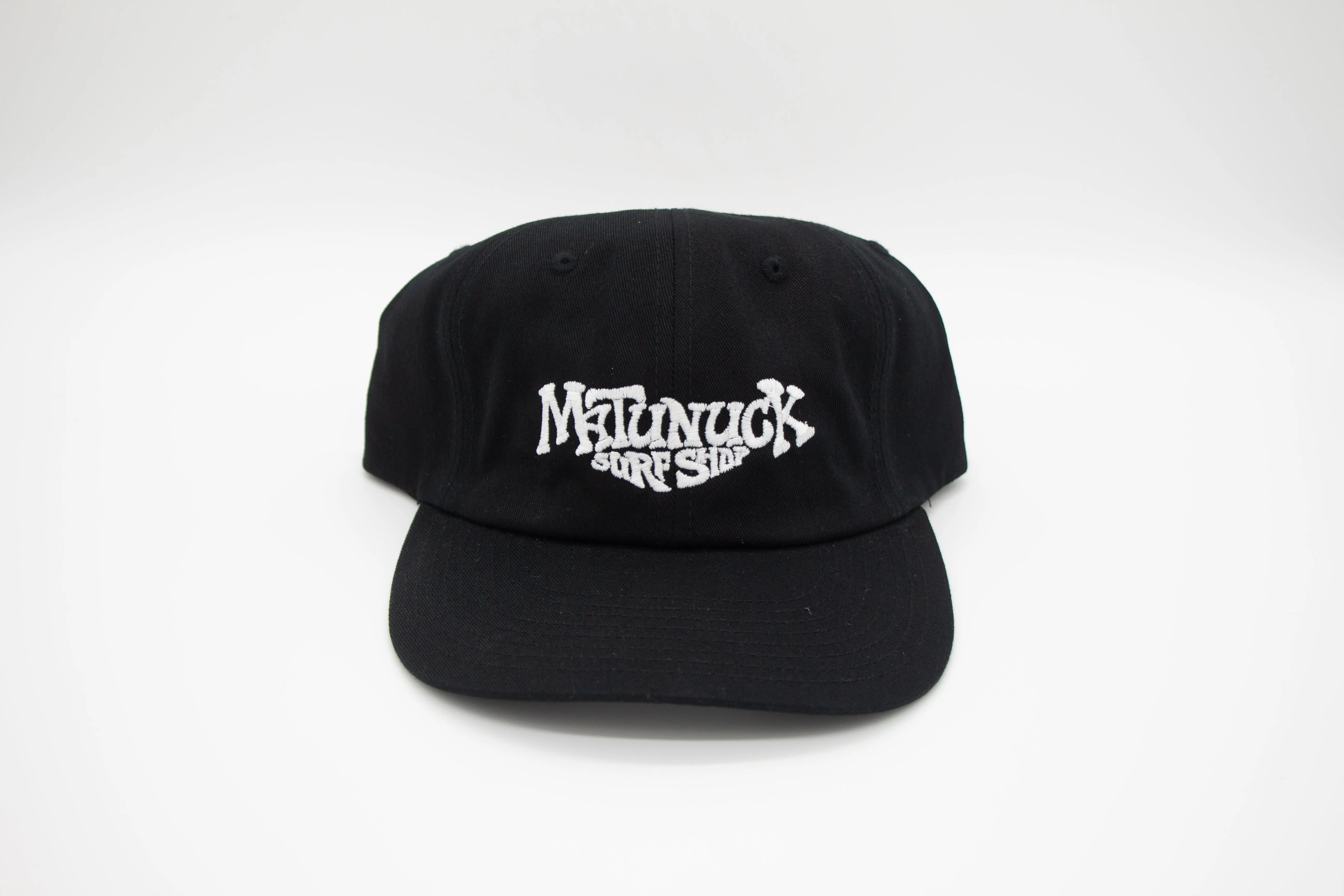 Font Logo Dad Hat - Black