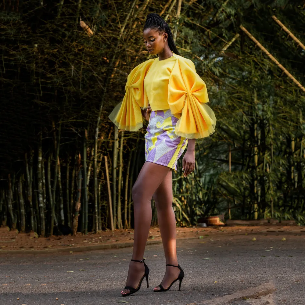 Full Embroidered Skirt