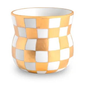 Gaddur - Gold Oval Coffee Cup