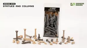 Gamer's Grass Basing Bits - Statues and Columns