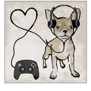 Gaming Chihuahua