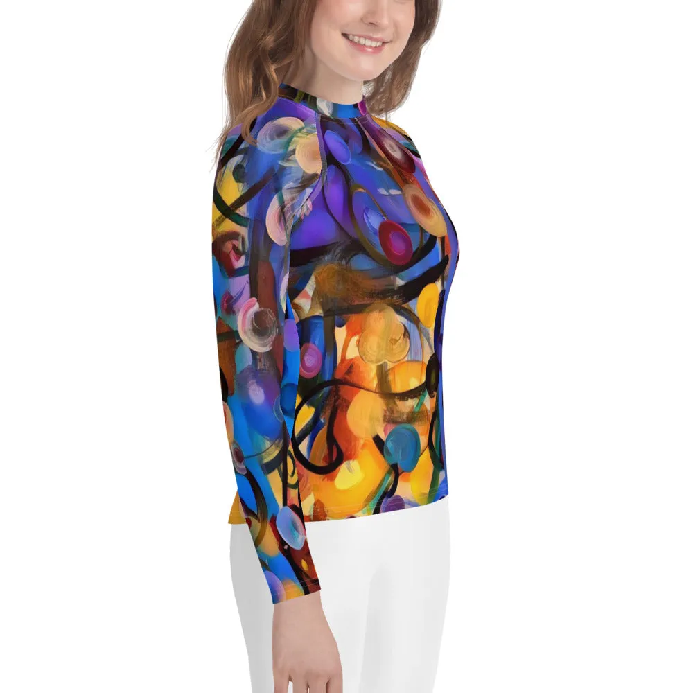 Girls Rash Guard Breeze Bright