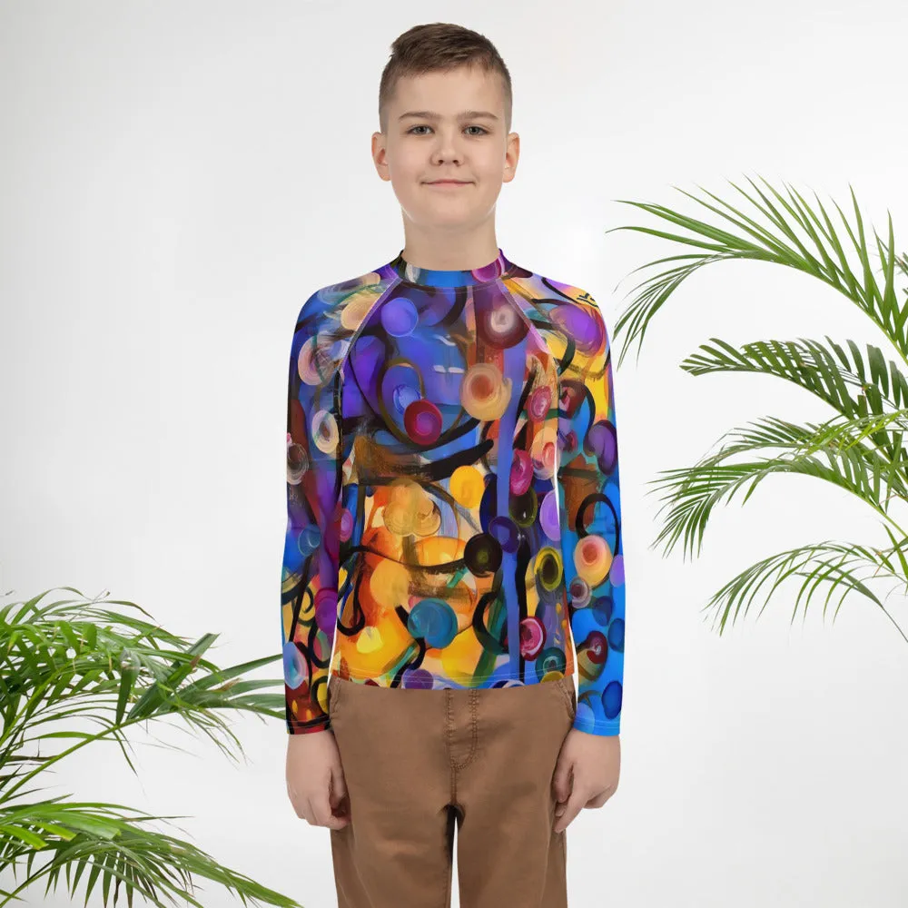 Girls Rash Guard Breeze Bright