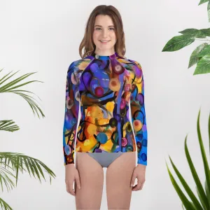 Girls Rash Guard Breeze Bright
