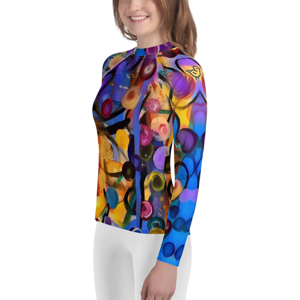 Girls Rash Guard Breeze Bright