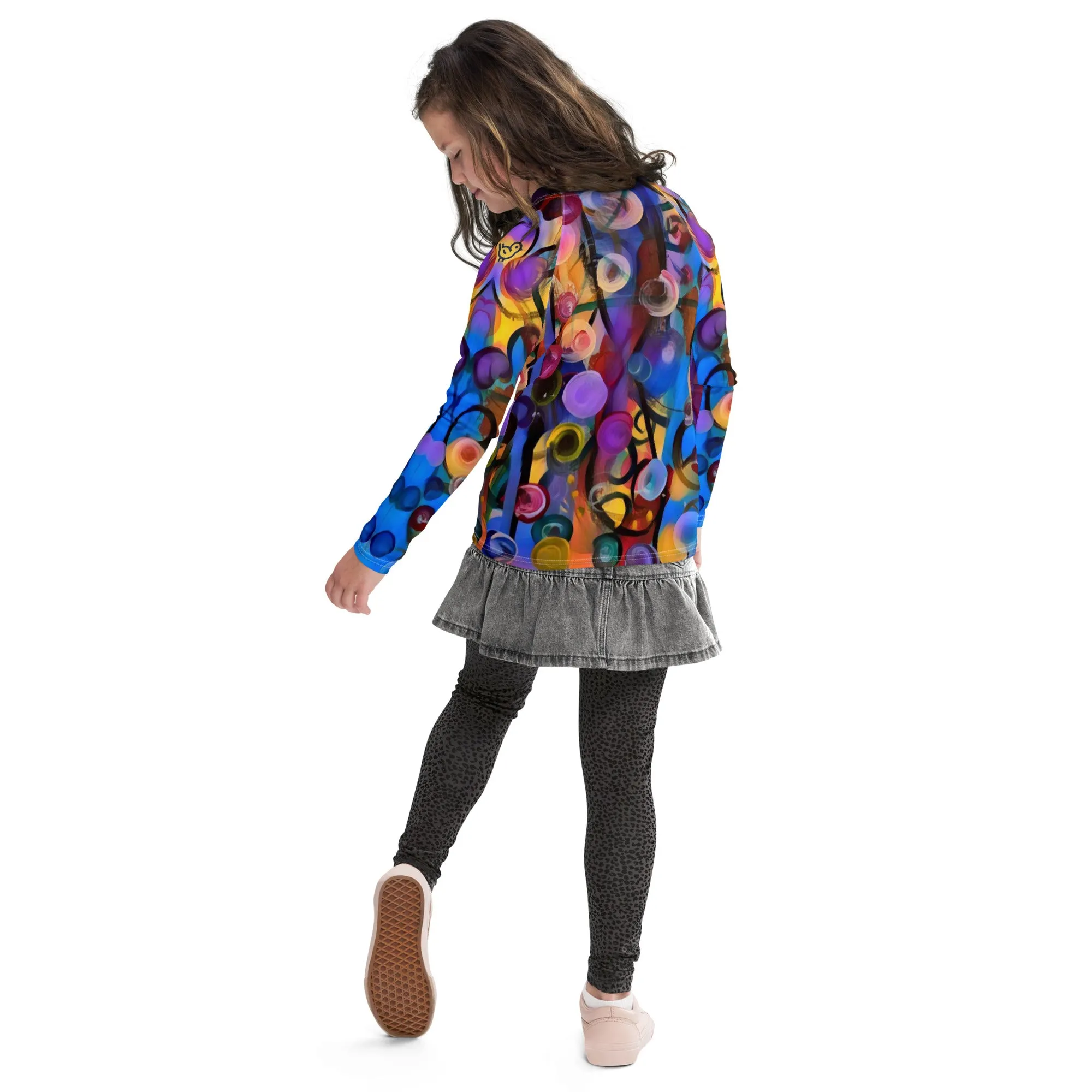 Girls Rash Guard Breeze Bright