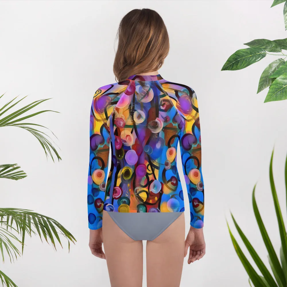 Girls Rash Guard Breeze Bright