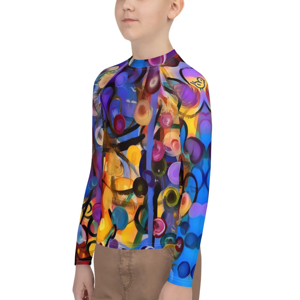 Girls Rash Guard Breeze Bright