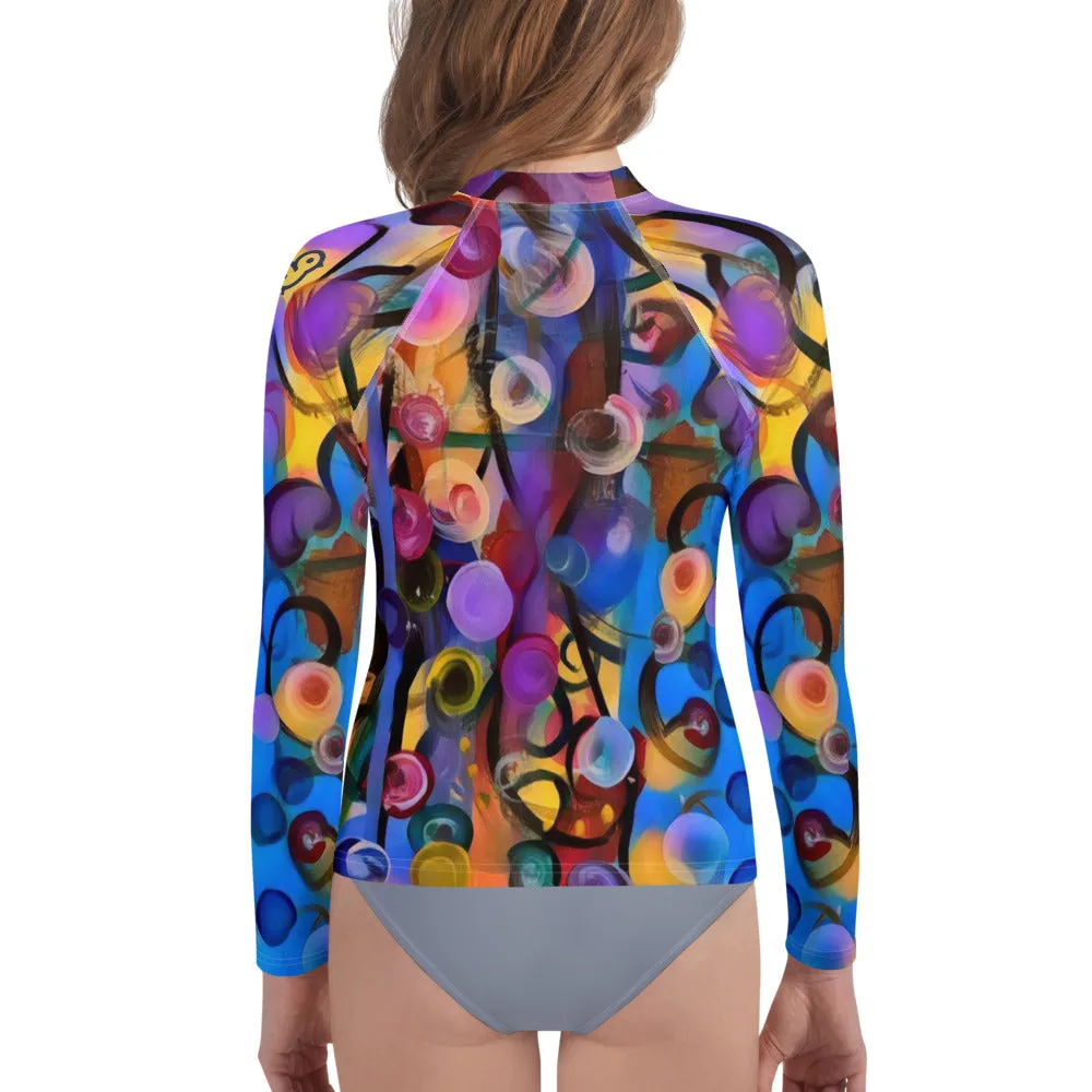 Girls Rash Guard Breeze Bright