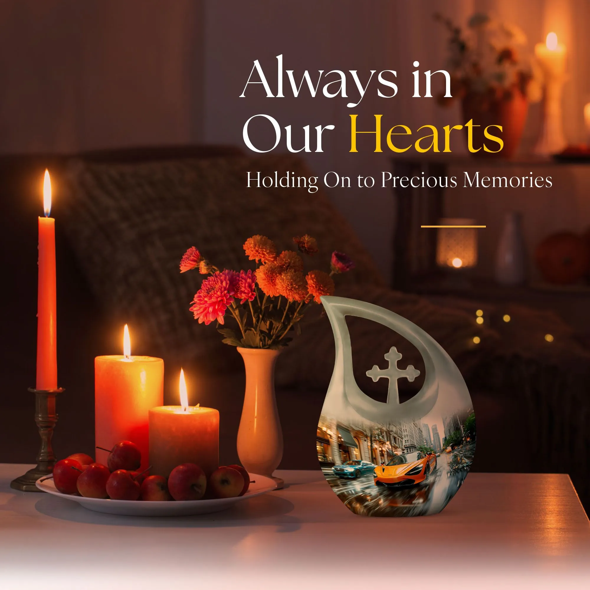 Glide Urn : Exquisite Tribute Urn for Cremated Remains