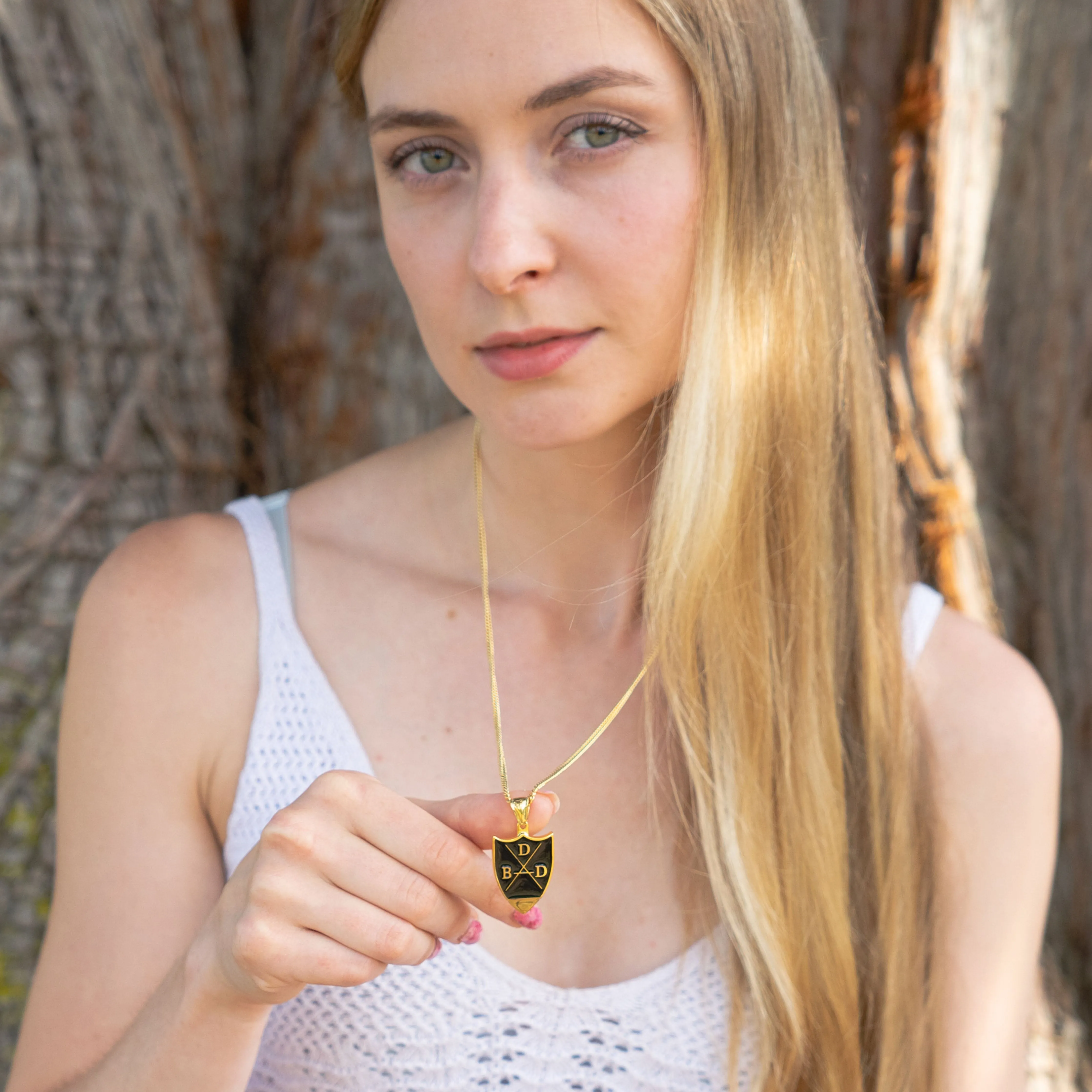 Gold Don't Be A Dick - World's Best Shotgun Necklace