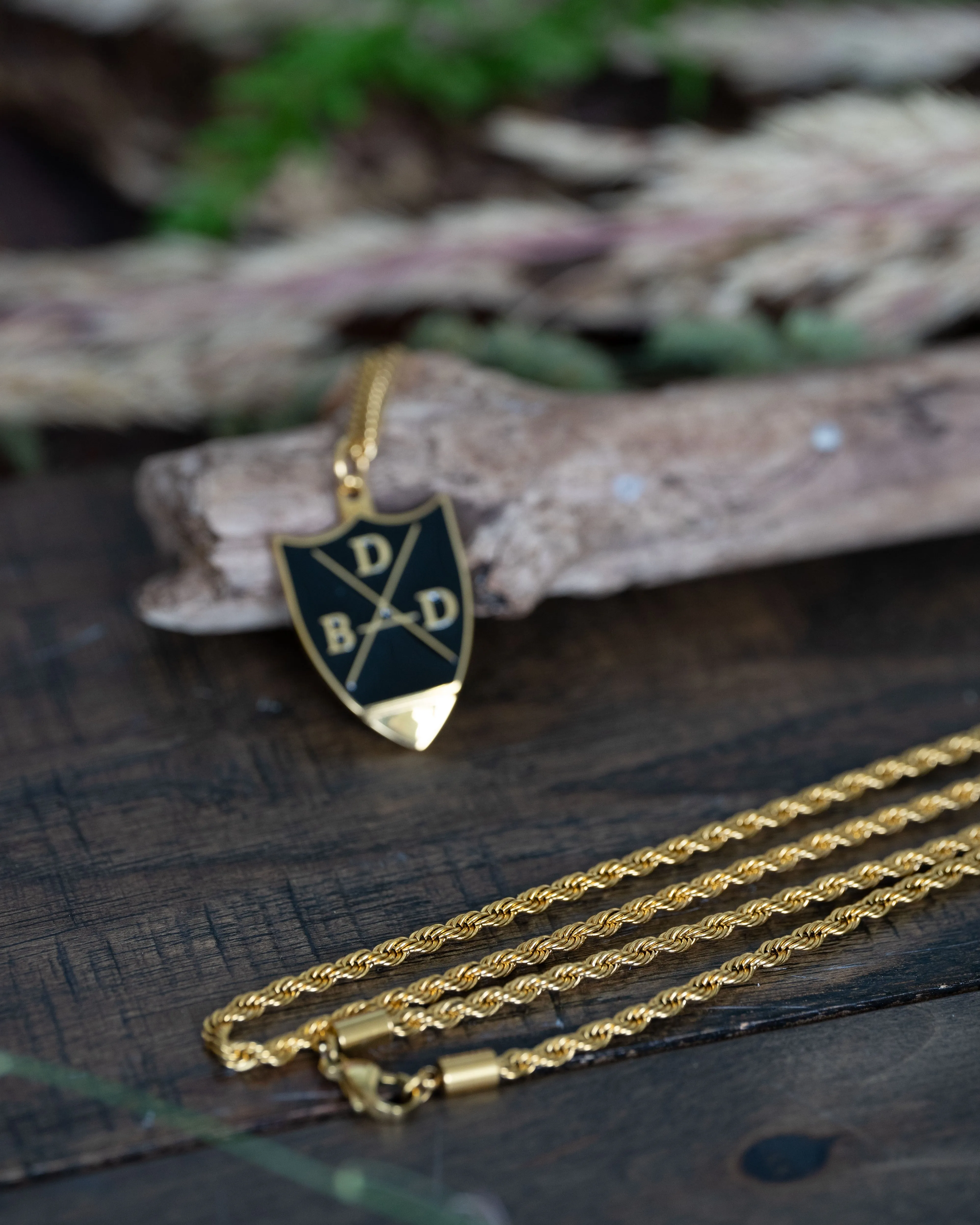Gold Don't Be A Dick - World's Best Shotgun Necklace