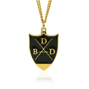 Gold Don't Be A Dick - World's Best Shotgun Necklace