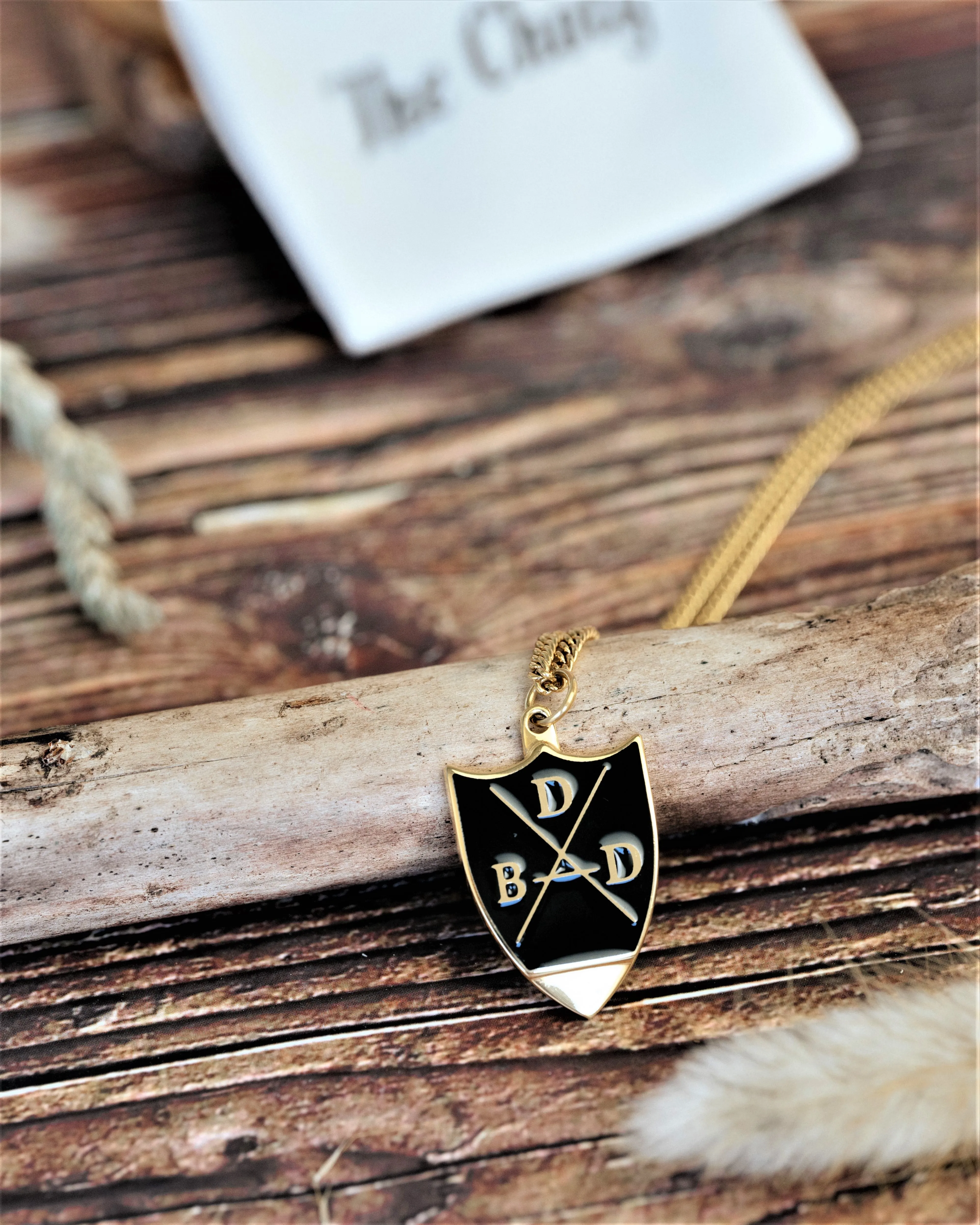 Gold Don't Be A Dick - World's Best Shotgun Necklace