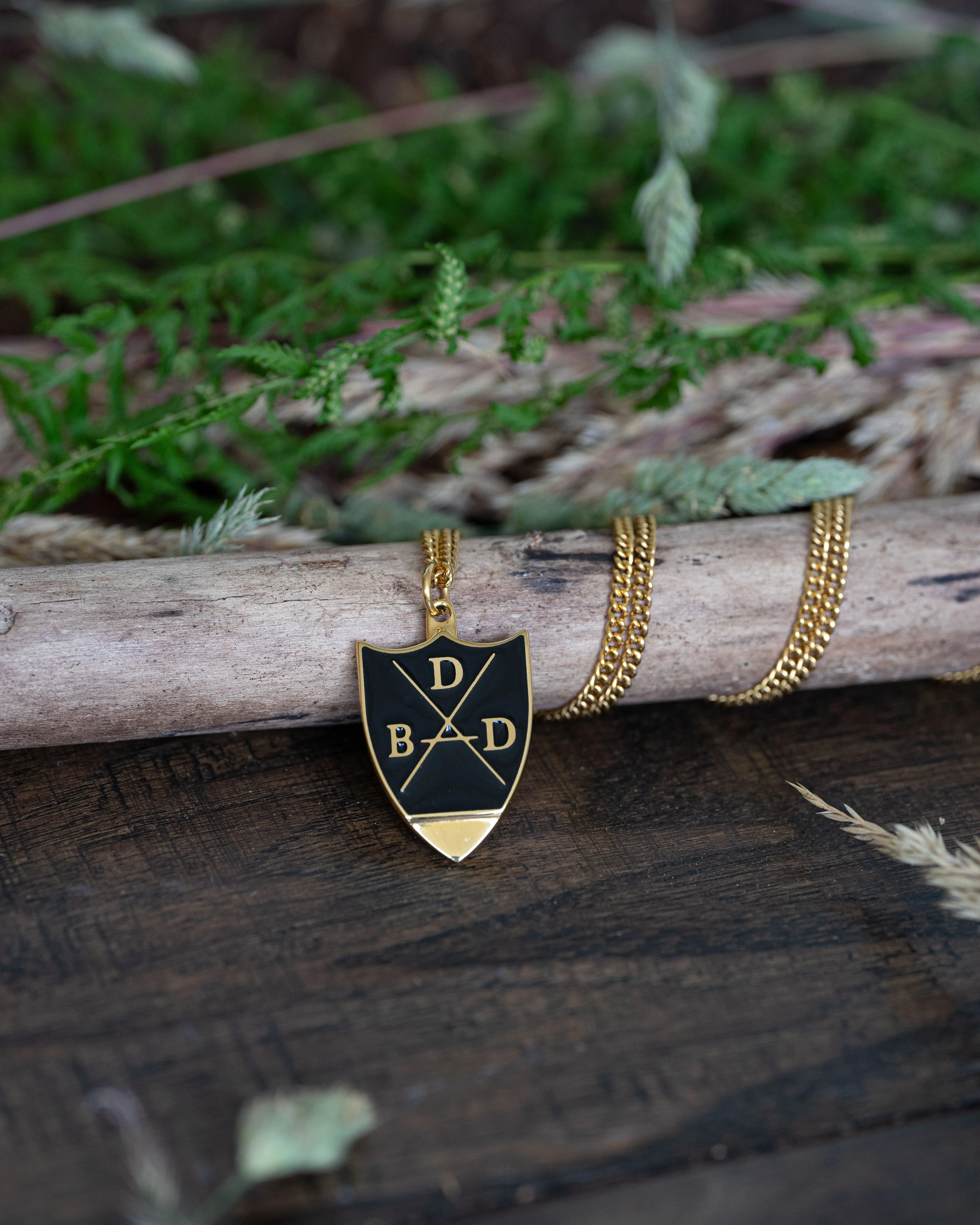 Gold Don't Be A Dick - World's Best Shotgun Necklace