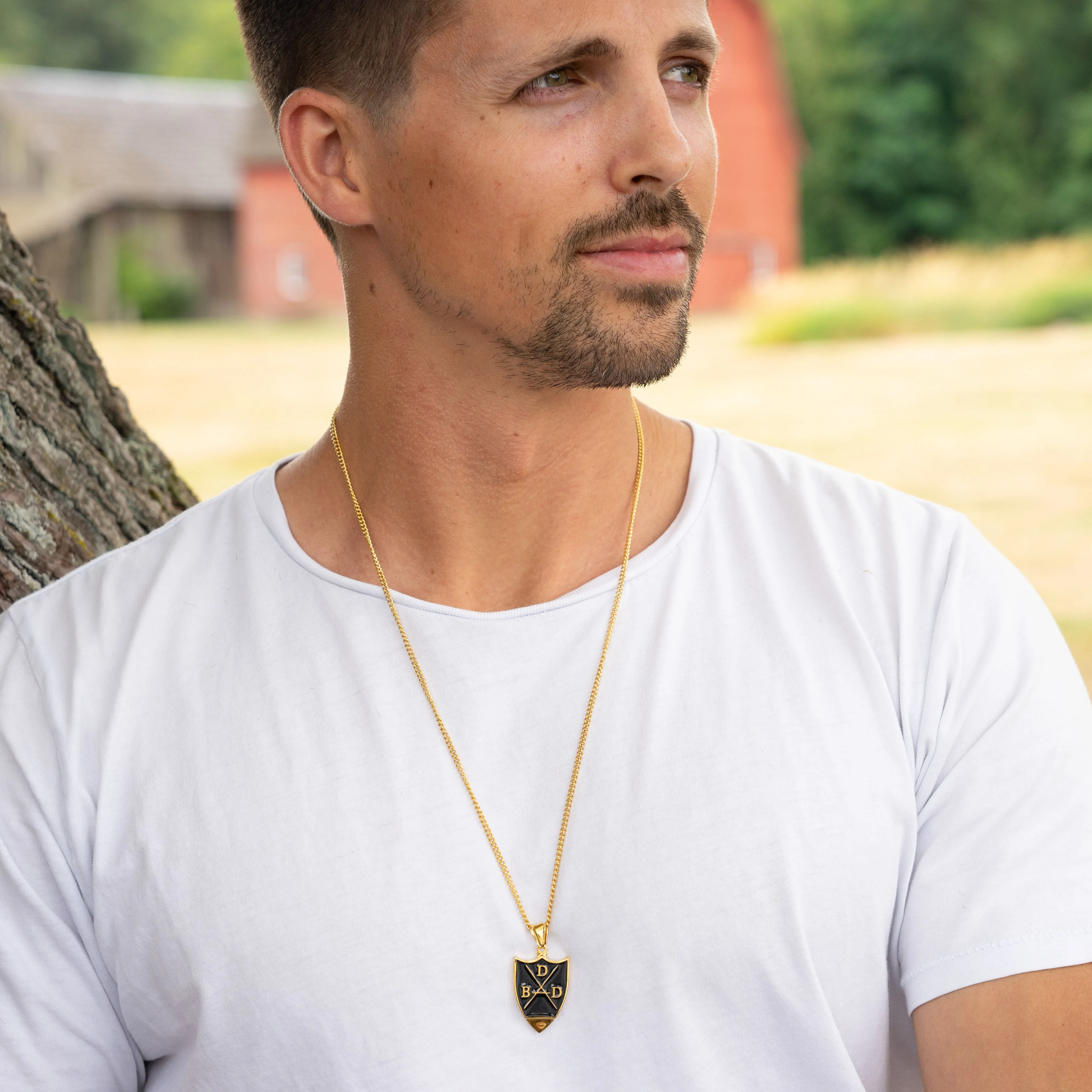 Gold Don't Be A Dick - World's Best Shotgun Necklace